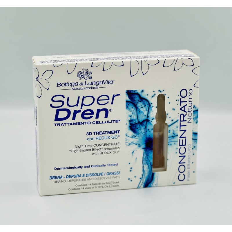 Антицеллюлитный концентрат "Super Dren" 14 ампул*5мл