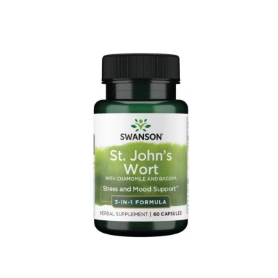 SW1706 Тройной комплекс Св.Иоанна 60капс. (снятие стресса и поддержка нервной системы)