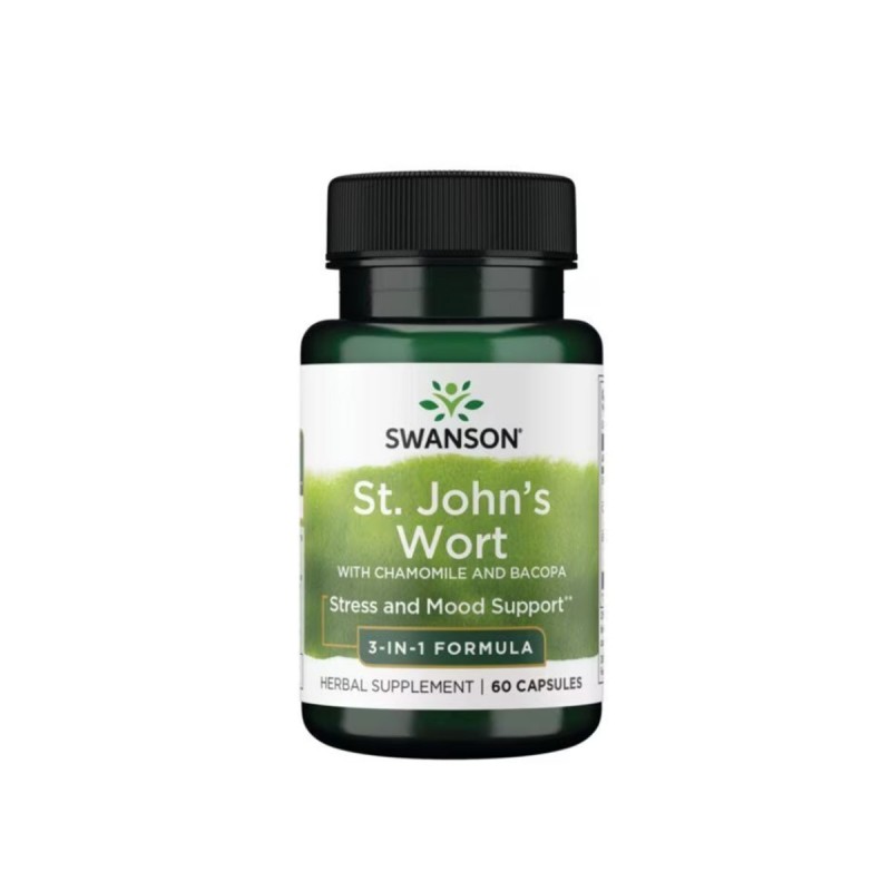 SW1706 Тройной комплекс Св.Иоанна 60капс. (снятие стресса и поддержка нервной системы)