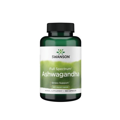 SW957 Swanson Ashwagandha 450mg 100 kaps.