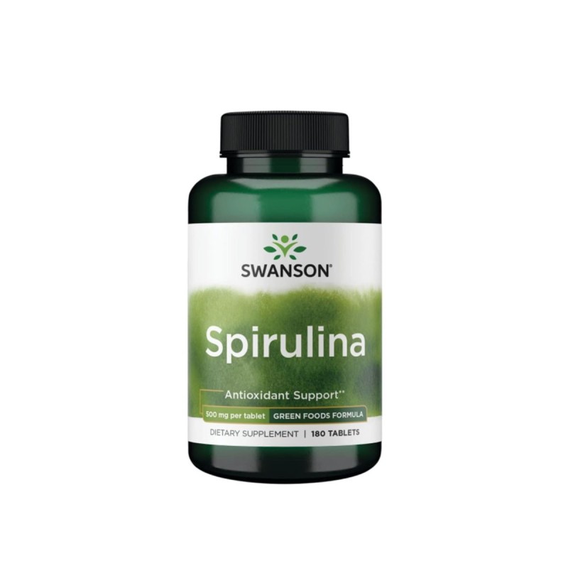 SWR010 Spirulina 500mg 180 tabl.