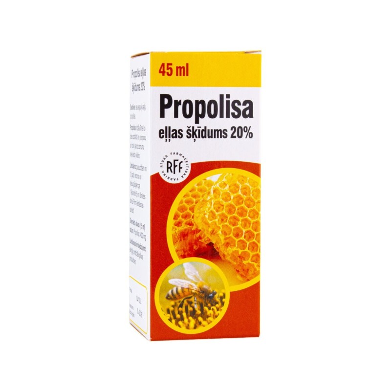 РАСТВОР ПРОПОЛИСА в масле 20% 45 мл