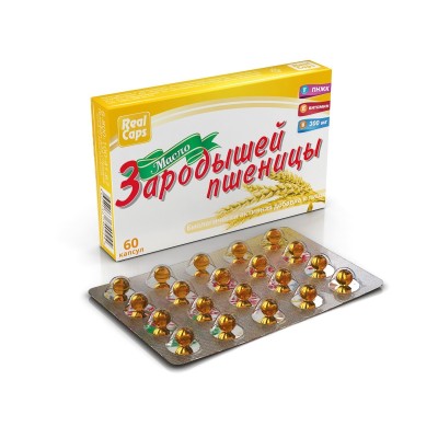 Масло зародышей пшеницы 300мг №60