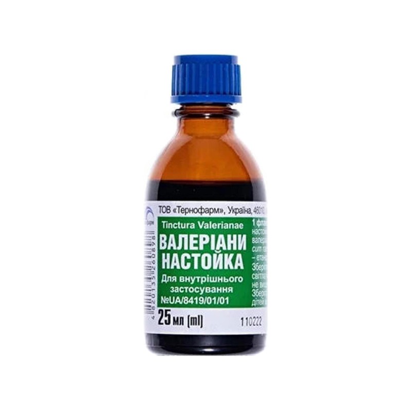 Настойка Валерианы 25мл Украина