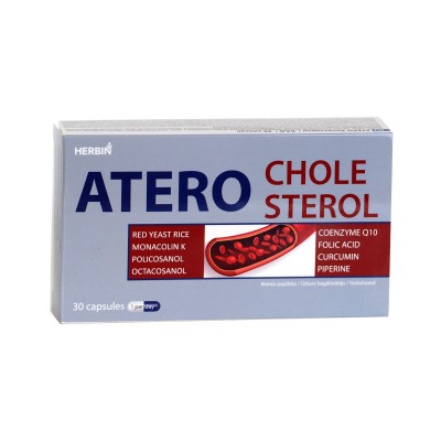 Атеро холестерол 30 капсул Хербин