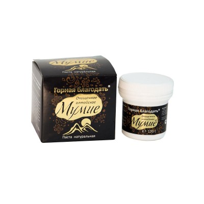 Мумие алтайское очищенное "Горная благодать" 100г