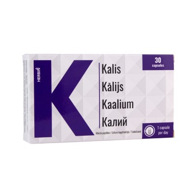 Калий капсулы N30