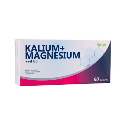 Калий+Магний +В6 табл.№60