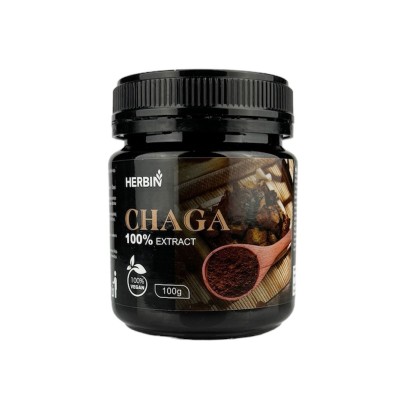 Чага экстракт 100% 100 гр HERBIN
