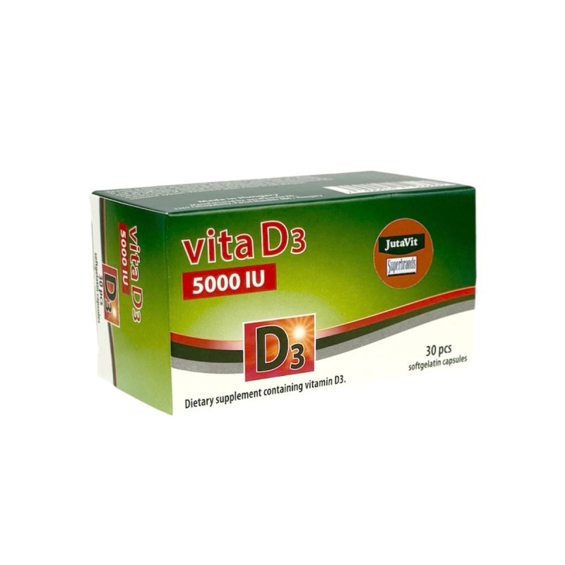 Витамин D3 5000 (JutaVit) 30 капсул