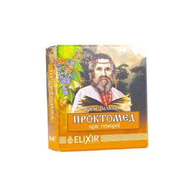 Крем-бальзам Эликсир Проктомед 10 г