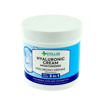 VITA-LAB Гиалуроновый увлажняющий крем 3 в 1, 250 мл