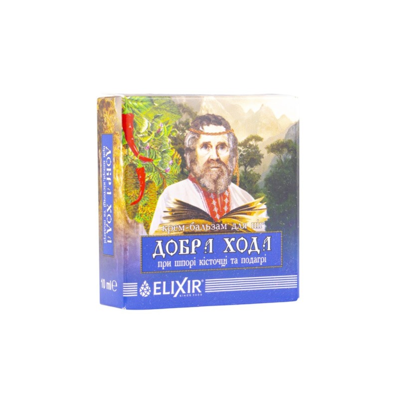 Крем-бальзам 10мл при шпоре, косточке, подагре