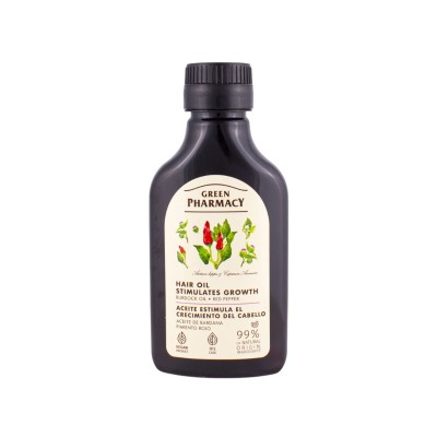 Масло Репейное 100мл с Красным перцем
