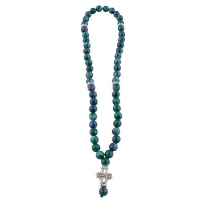 Четки из Азурита 50 бусин