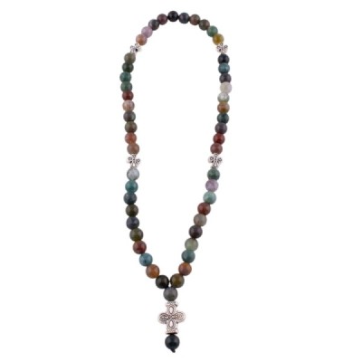 Четки из Индийского Агата 50 бусин