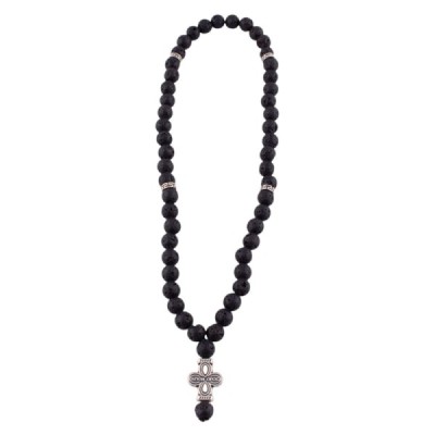 Четки из Лавы вулканической 50 бусин