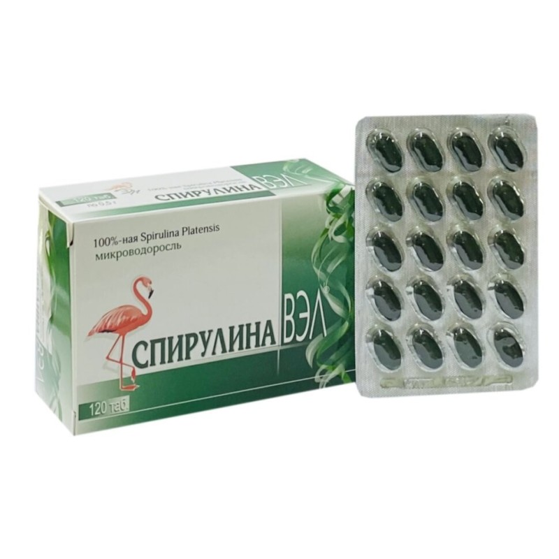 Спирулина ВЭЛ" 60таб.