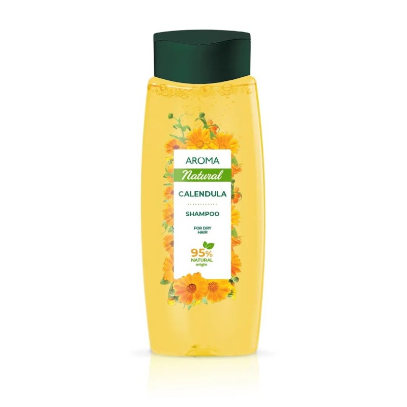 AROMA Шампунь с экстрактом календулы для сухих волос  400 мл