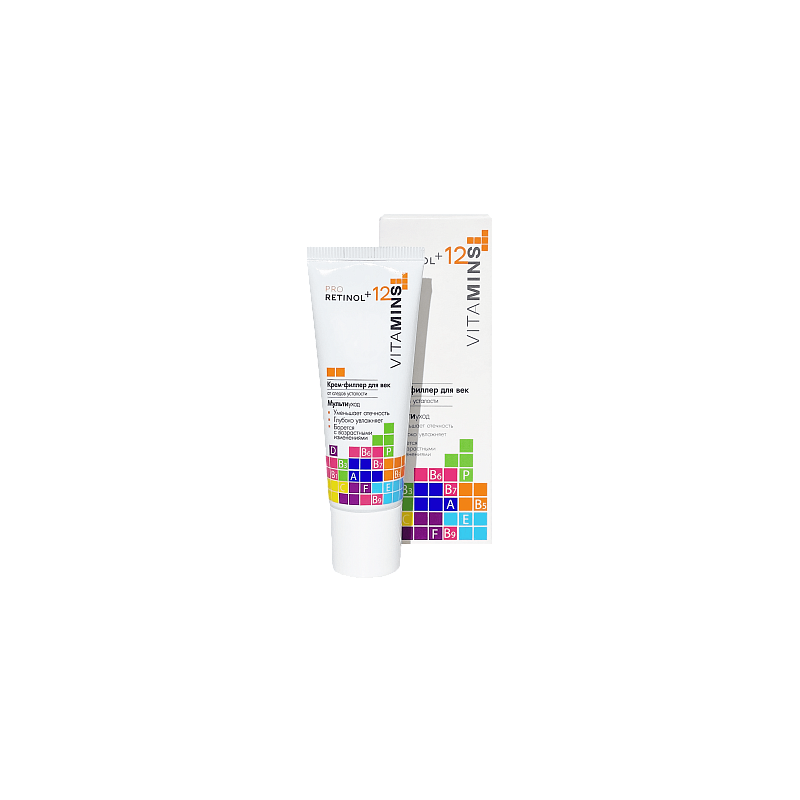 Крем-филлер для век Pro Retinol + 12 Vitamins, 25 г