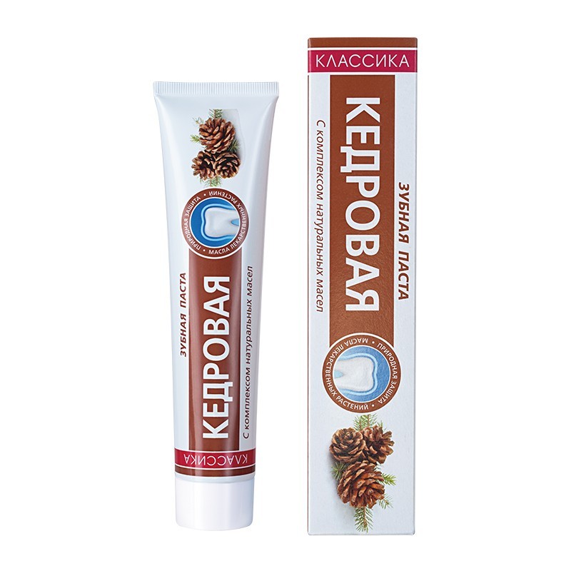 Паста зубная КЛАССИКА Кедровая, 150 г
