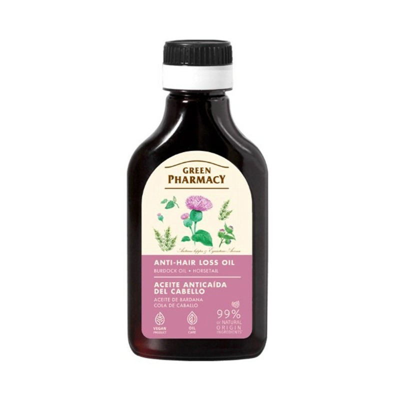 Репейное масло Зеленая Аптека с хвощом, 100 мл