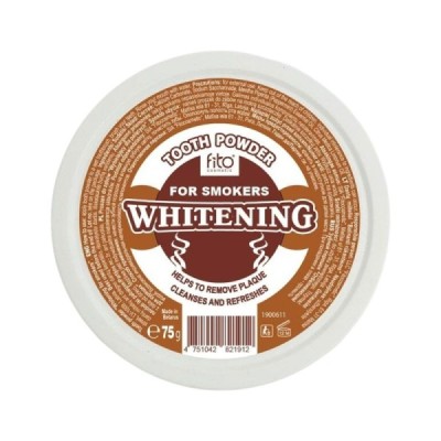 Зубной порошок Семейный Отбеливающий для курящих 75г