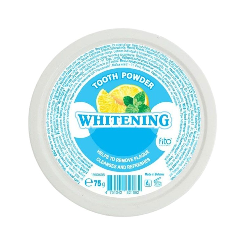 Зубной порошок Отбеливающий 75г
