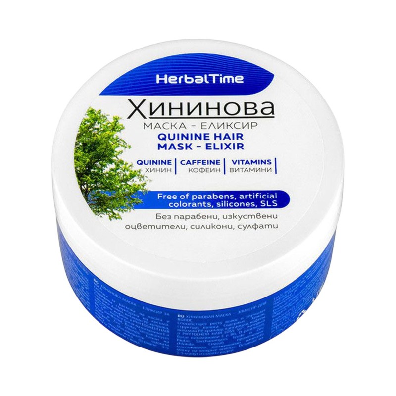 Herbal Time Quinine Маска еликсир для волос 200мл