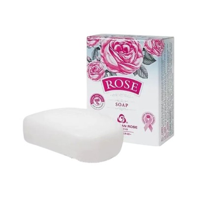 Rose Крем-мыло с розовым маслом 75мл Болгария