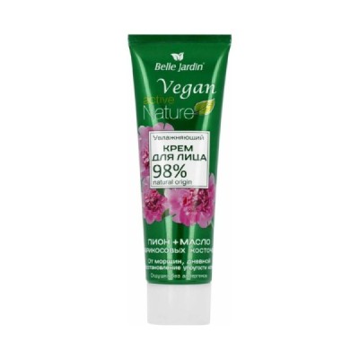 Belle Jardin Active Nature увлажняющий крем для лица,Пион+абрикосовое масло 85 мл
