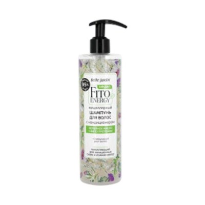 Belle Jardin Шампунь Мицеллярный с кондиционером Репейное масло и Фитопротеины, 400 мл