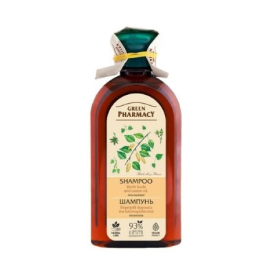 Green Pharmacy Шампунь для волос Березовые почки и репейник, 350 мл