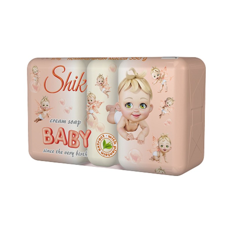 Shik крем-мыло Детское с экстрактом подорожника 5штх70г/350г (экопак)