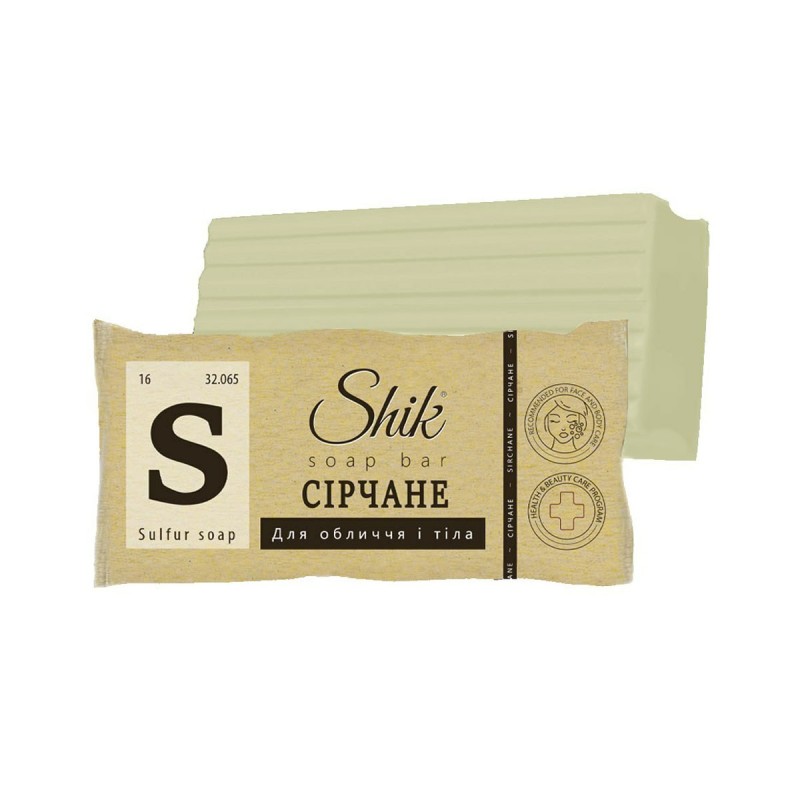 Shik Туалетное мыло «Серное», 140г