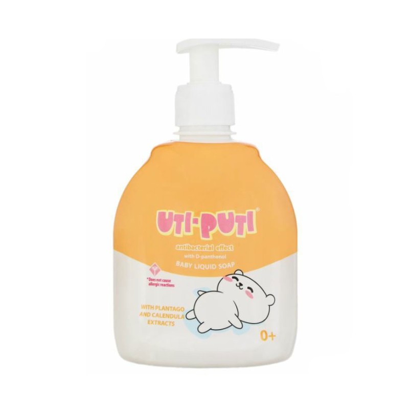 Uti Puti Жидкое мыло с экстрактом подорожника и календулы, 300 мл