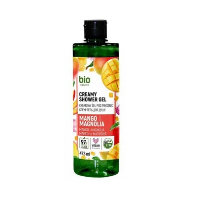 Bio Naturell кремовый гель для душа Mango & Magnolia, 473 мл