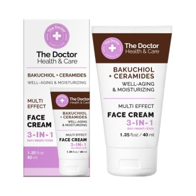 The Doctor Health & Care Крем для лица Bakuchiol + Ceramides 3 в 1, 40 мл