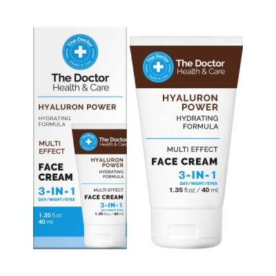The Doctor Health & Care Крем для лица Hyaluronic power 3 в 1, 40 мл