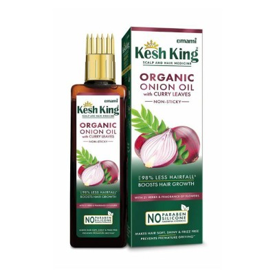 Kesh King Масло для волос  Onion с листьями карри, 100 мл