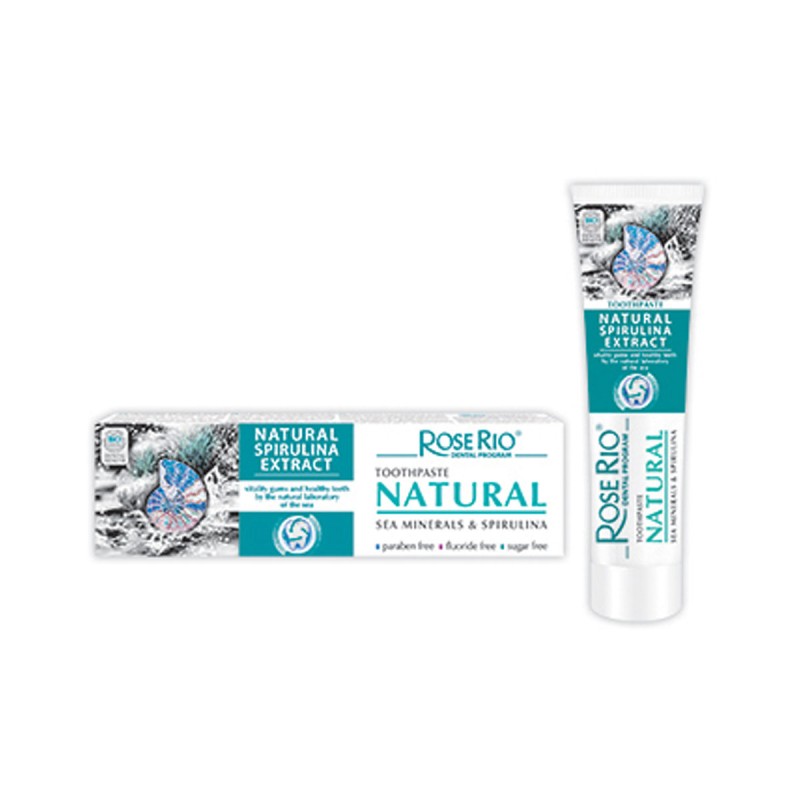 ROSE RIO зубная паста Натуральная 65ml
