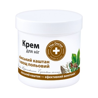 The Doctor Крем для ног с конским каштаном и хвощем полевым, 250 мл