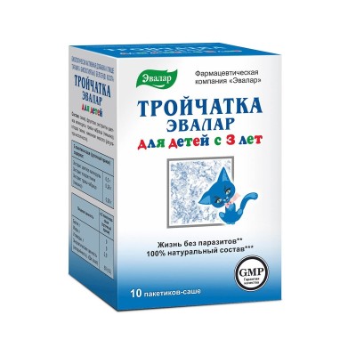 Тройчатка детская 10саше*3,6гр Эвалар