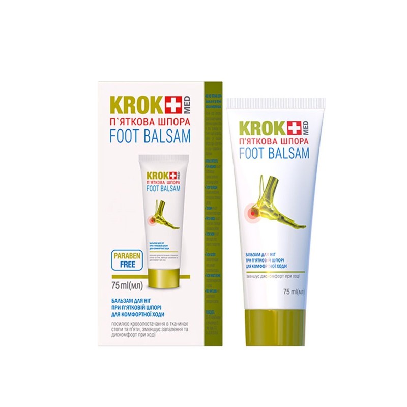 Крок Мед Пяточная шпора бальзам для ног 75 мл.
