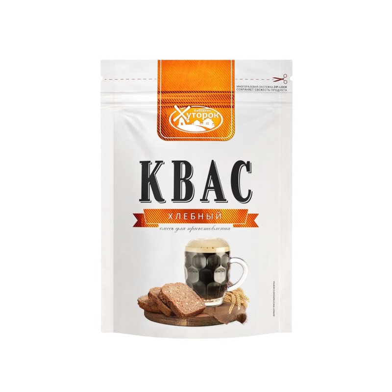 Квас  Бабушкин Хуторок Хлебный 150 г порошок