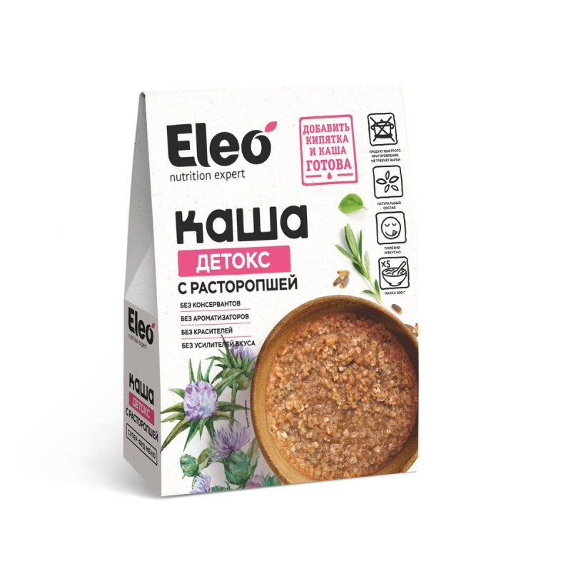 Eleo Каша Детокс с расторопшей 200г