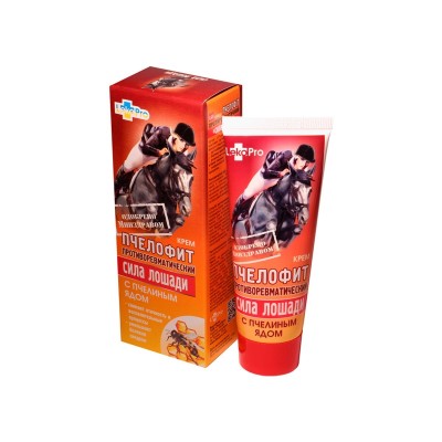 Гель 75мл с пчелиным ядом  "Сила лошади"75мл