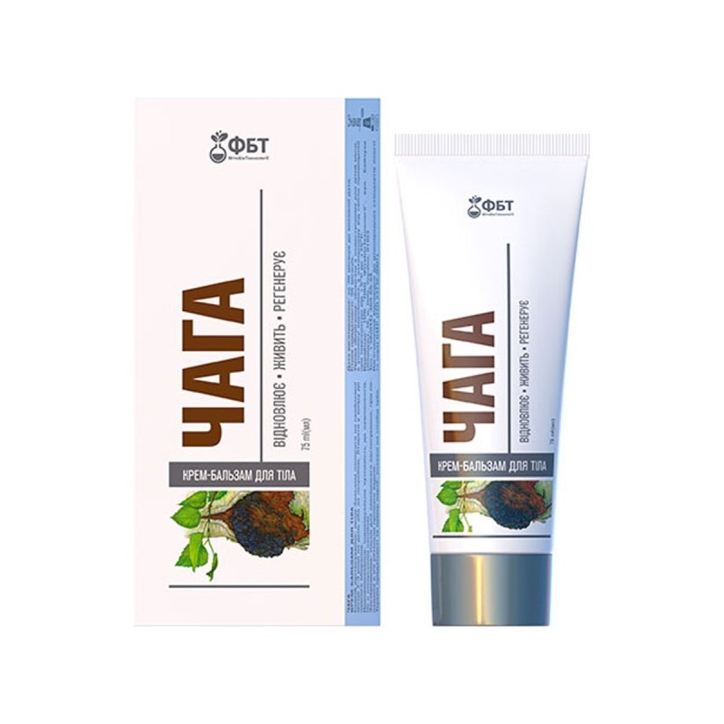 ФБТ Крем-бальзам для тела Чага 75мл
