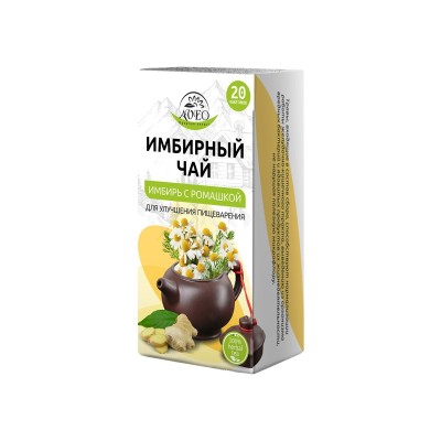 Чай Имбирный с ромашкой 1,5 № 20