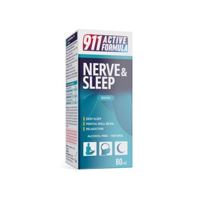 911 Капли 80мл (для поддержания нервной системы при стрессе
